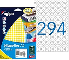 Etui 2940 étiquettes d'occasion  Livré partout en France