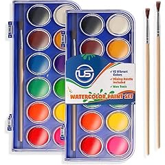 Pack watercolor paint for sale  Delivered anywhere in USA 