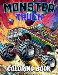 Monster truck coloring gebraucht kaufen  Wird an jeden Ort in Deutschland