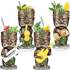 Tiki glasses mugs for sale  Delivered anywhere in USA 