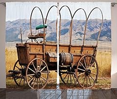 Ambesonne western curtains for sale  Delivered anywhere in USA 