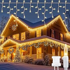 Icicle lights outdoor for sale  Delivered anywhere in USA 