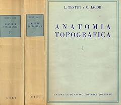Trattato anatomia topografica usato  Spedito ovunque in Italia 