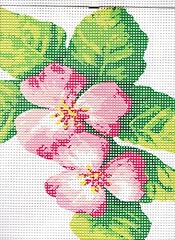 Kit canevas fleurs d'occasion  Livré partout en France