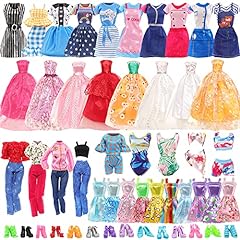 Festfun 27 Doll Clothes and Accessories 3 Fashion Dresses for sale  Delivered anywhere in UK