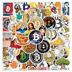 Adesivi bitcoin pezzi usato  Spedito ovunque in Italia 