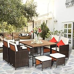 Giantex rattan lounge gebraucht kaufen  Wird an jeden Ort in Deutschland