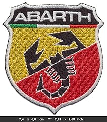 Abarth patches aufnäher gebraucht kaufen  Wird an jeden Ort in Deutschland