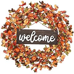 Sggvecsy fall wreath for sale  Delivered anywhere in USA 
