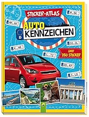 Sticker atlas autokennzeichen gebraucht kaufen  Wird an jeden Ort in Deutschland