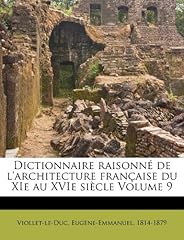 Dictionnaire raisonne architec d'occasion  Livré partout en France