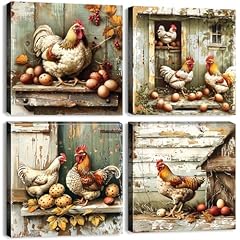 Farmhouse chicken wall for sale  Delivered anywhere in USA 