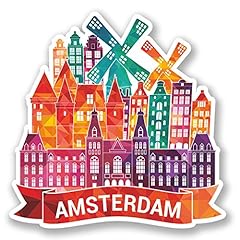 Amsterdam adesivi vinile usato  Spedito ovunque in Italia 
