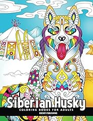 Siberian husky coloring for sale  Delivered anywhere in USA 