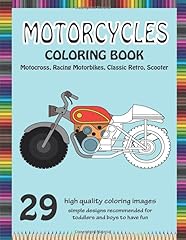 Motorcycle coloring book for sale  Delivered anywhere in UK