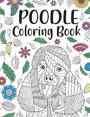 Poodle coloring book for sale  Delivered anywhere in USA 