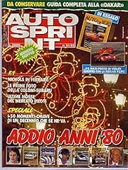 Autosprint dicembre 1989 usato  Spedito ovunque in Italia 