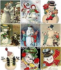 Victorian vintage snowman for sale  Delivered anywhere in USA 