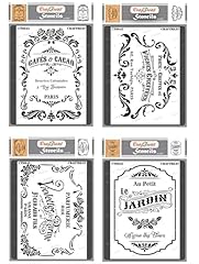 Craftreat reusable french for sale  Delivered anywhere in UK
