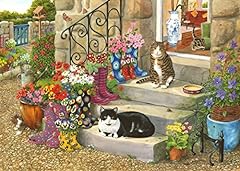 House of Puzzles - Big 500 Piece Jigsaw Puzzle - Puss, used for sale  Delivered anywhere in UK
