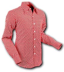 Chenaski shirt polka for sale  Delivered anywhere in UK