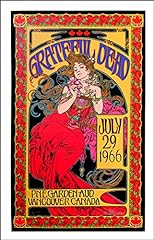 Grateful dead poster for sale  Delivered anywhere in USA 