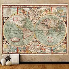 Old map tapestry for sale  Delivered anywhere in UK