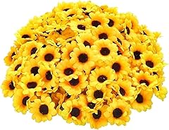 100pcs yellow artificial for sale  Delivered anywhere in UK