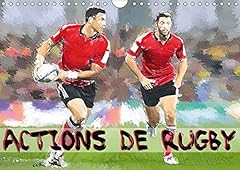 Actions rugby calendrier d'occasion  Livré partout en France