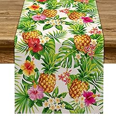 Linen summer pineapple for sale  Delivered anywhere in USA 