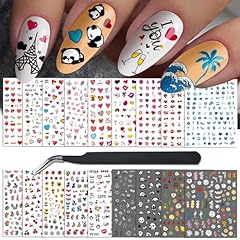 Feuilles stickers ongles d'occasion  Livré partout en Belgiqu