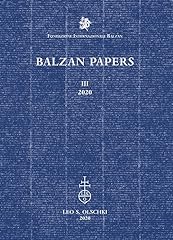 Balzan papers d'occasion  Livré partout en France