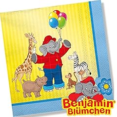 Benjamin blümchen servietten gebraucht kaufen  Wird an jeden Ort in Deutschland