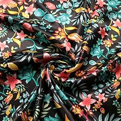 Vintage printed satin for sale  Delivered anywhere in USA 