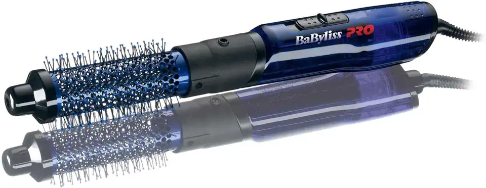 Babyliss Pro BAB2620E Blue Lightning warme luchtborstel tweedehands  