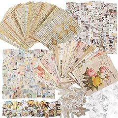 300pcs vintage scrapbooking for sale  Delivered anywhere in USA 