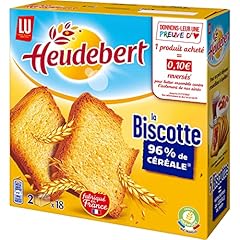 Heudebert biscottes céréales d'occasion  Livré partout en France