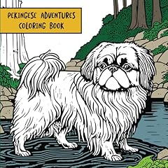 Pekingese adventures coloring for sale  Delivered anywhere in UK