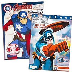 Captain america coloring for sale  Delivered anywhere in USA 