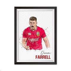 Owen farrell art for sale  Delivered anywhere in UK