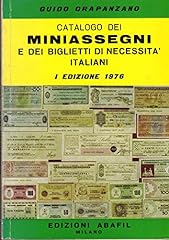 Catalogo dei miniassegni usato  Spedito ovunque in Italia 