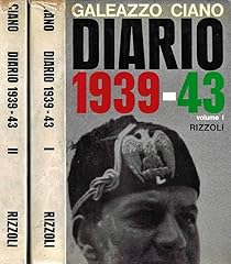 Diario 1939 1943. usato  Spedito ovunque in Italia 