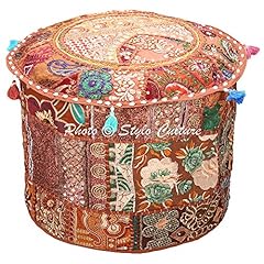Pouf assise vintage d'occasion  Livré partout en France