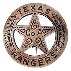 Brass texas ranger for sale  Delivered anywhere in USA 