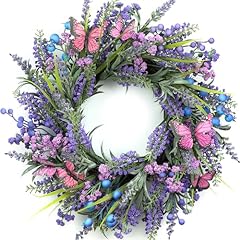 Lavender wreaths front for sale  Delivered anywhere in USA 