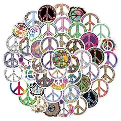 50pcs hippie stickers for sale  Delivered anywhere in USA 