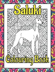 Saluki colouring book for sale  Delivered anywhere in UK