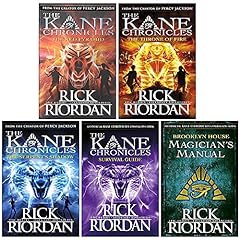 Rick Riordan Kane Chronicles Series 5 Books Collection for sale  Delivered anywhere in UK
