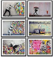 Loartve 6pcs banksy for sale  Delivered anywhere in USA 