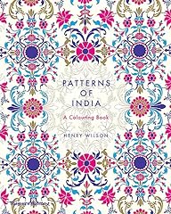 Patterns india coloring for sale  Delivered anywhere in USA 